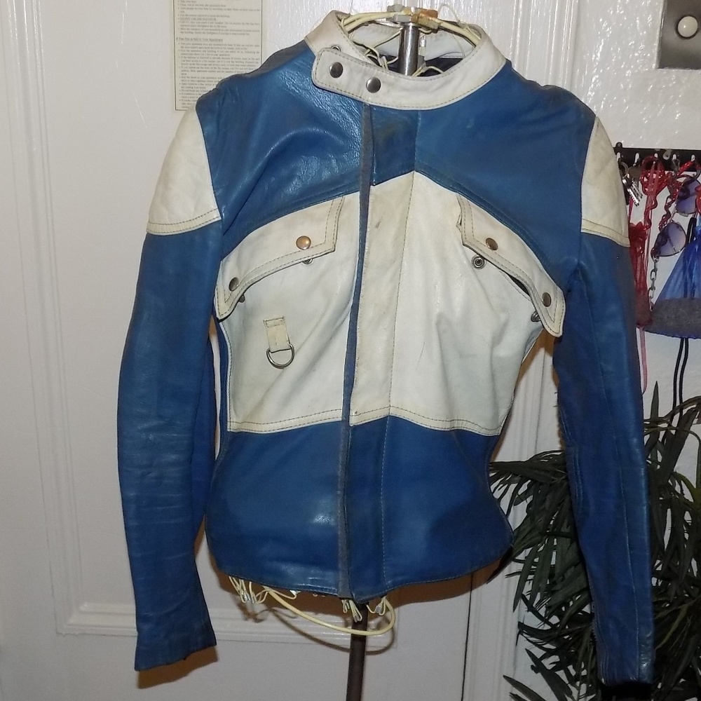 Leather Motorcycle Jacket by Wilhelm Krawehl